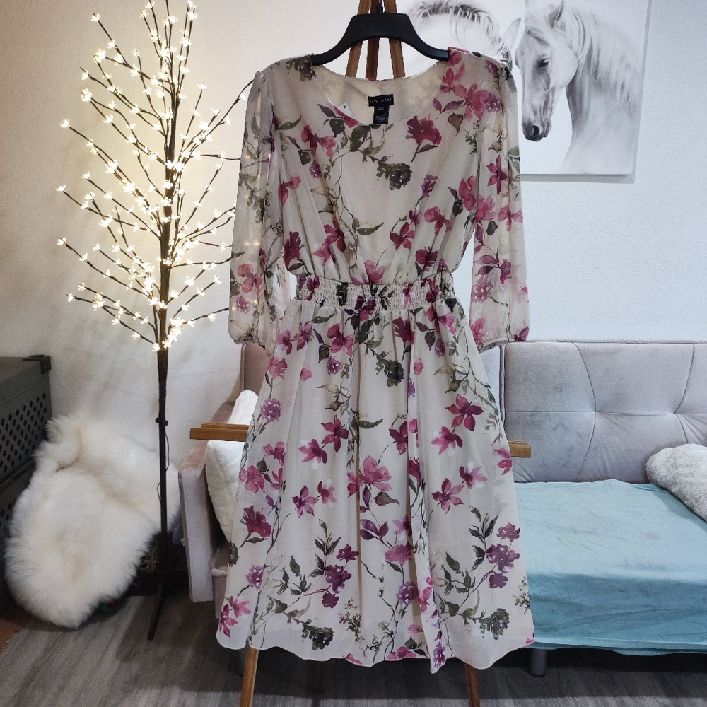 NWT Kate and Lily Floral Dress